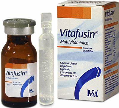 VITAFUSIN MULTIVITAMINICO ADULTO SOL INY C/1 AMP