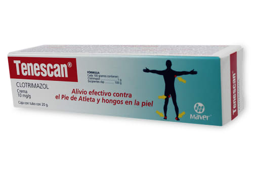 TENESCAN CREMA (CLOTRIMAZOL) 10MG/1G C/20ML