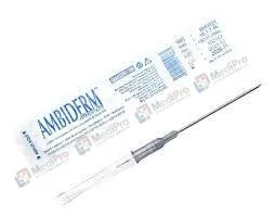 AMBIO-ON CATETER 16Gx1 1-1/4 GRIS AMBIDERM