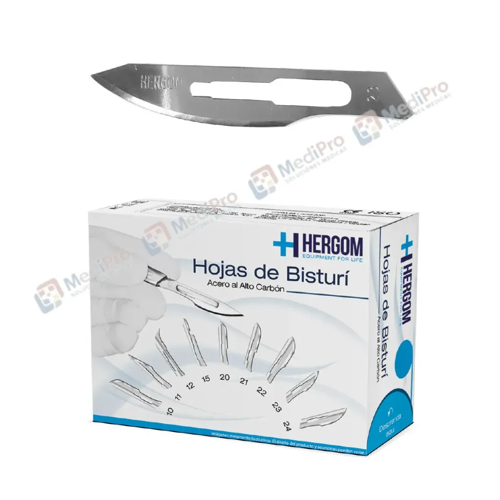 HOJA PARA BISTURÍ #23 HERGOM