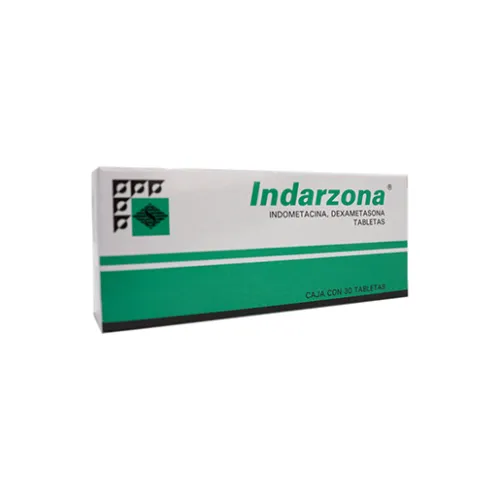INDARZONA (INDOMETACINA/DEXAMETASONA) C/30 TABS  0.5/25 MG STREGER