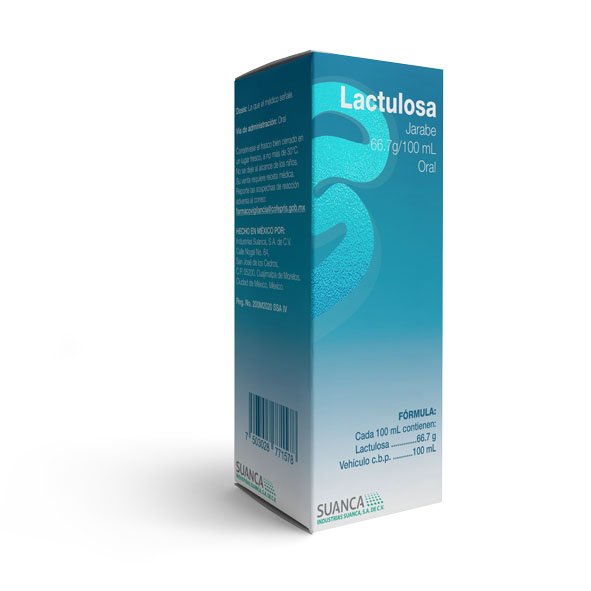 LACTULOSA SOL JRB 66.7/100ML C/120ML SUANCA