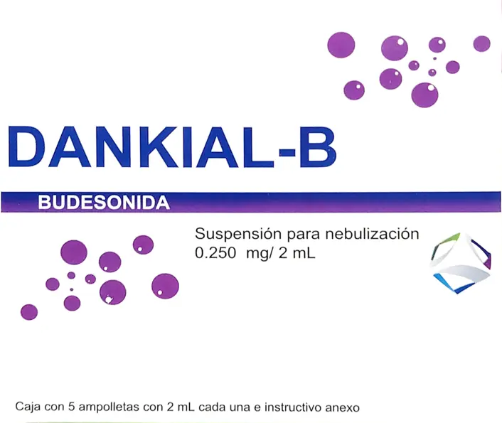 DANKIAL-B (BUDESONIDA) P/NEBULIZAR 0.250MG/2ML C/5 AMP
