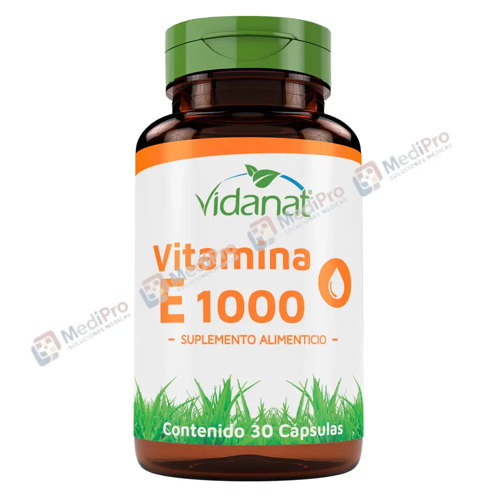 VITAMINA E 1000 30 CAPS. VIDANAT