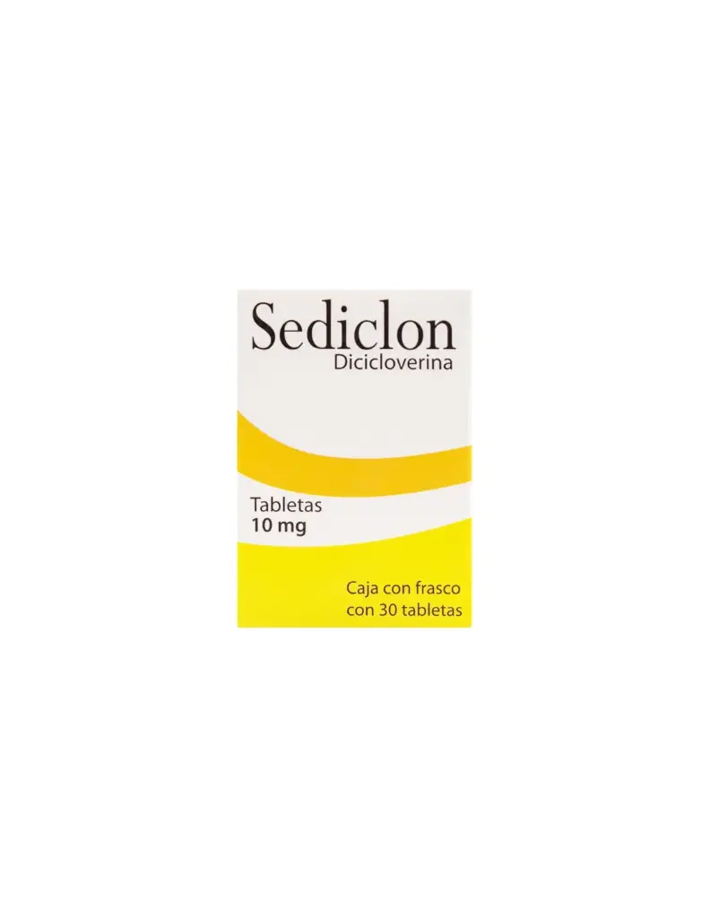 SEDICLON (DICICLOVERINA) TAB 10MG C/30 DEGORT´S
