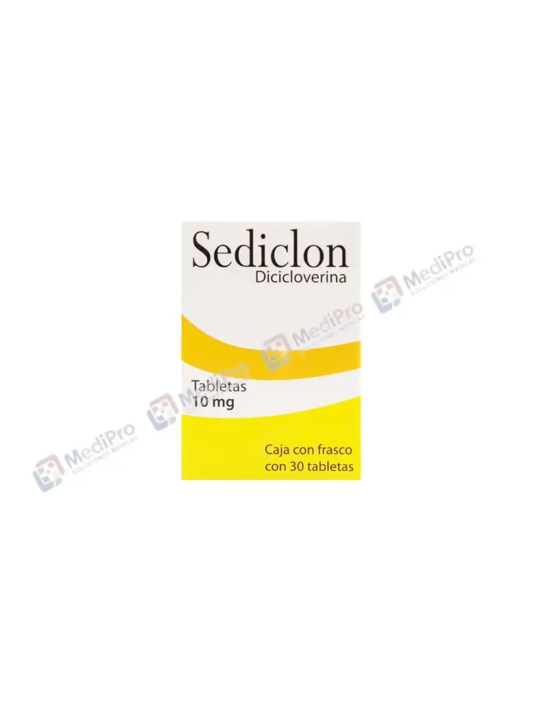 SEDICLON (DICICLOVERINA) TAB 10MG C/30 DEGORT´S