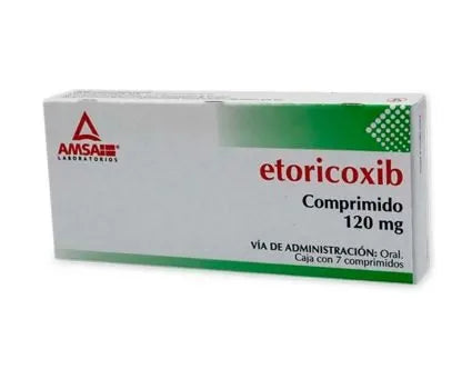 ETORICOXIB COMPS 120MG C/7 (AMSA)
