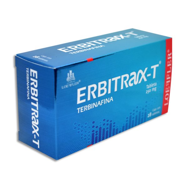 ERBITRAX - T(TERBINAFINA)  TAB 250MG C/28 LOEFLER