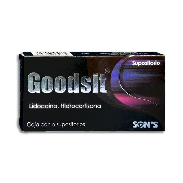 GOODSIT SUPOSITORIOS 60/5MG C/6