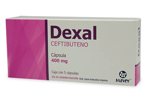 DEXAL 400MG C/5 CAPS. (CEFTIBUTENO)
