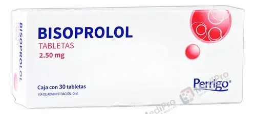 BISOPROLOL 2.50MG C/30 TABS. PERRIGO