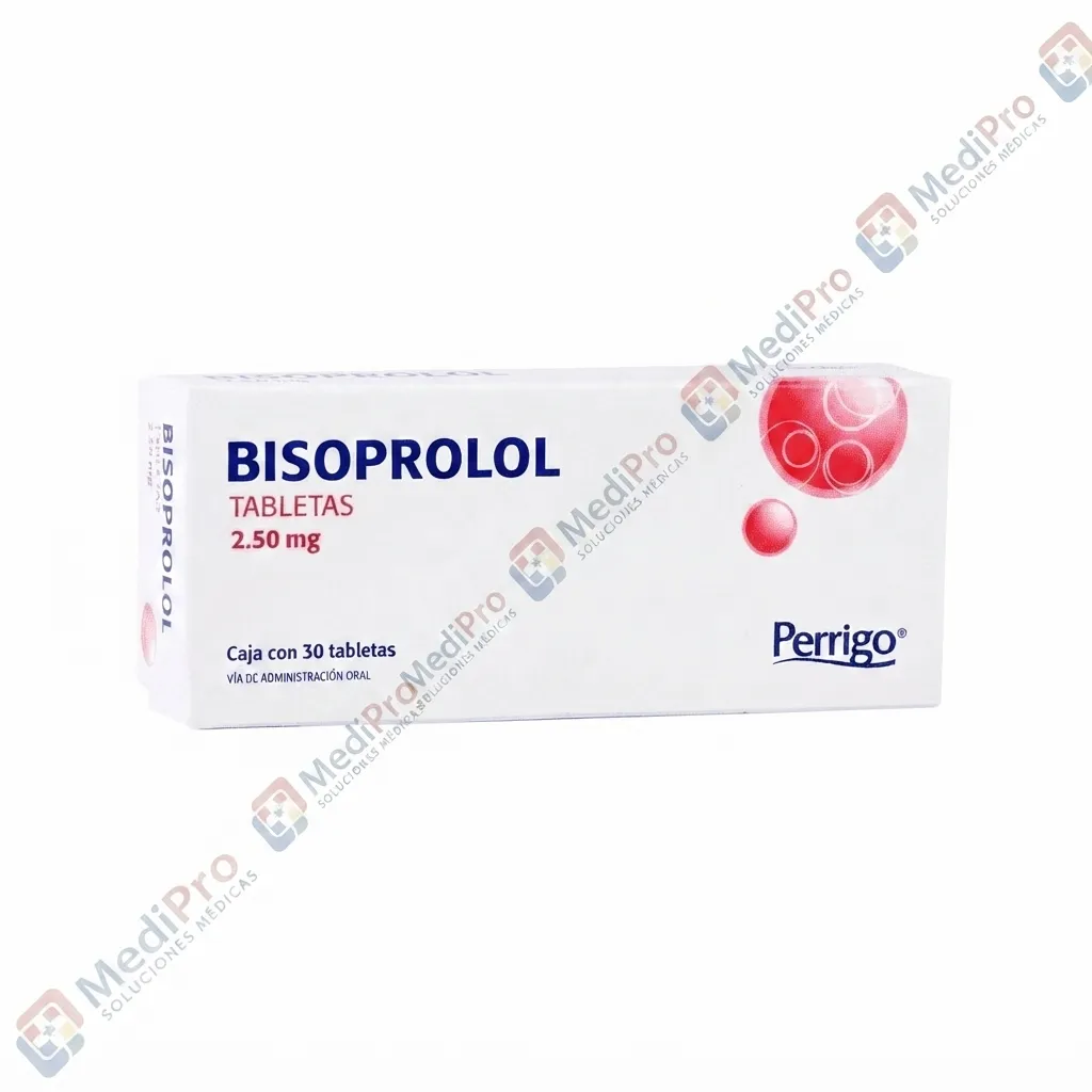 BISOPROLOL 2.50MG C/30 TABS. PERRIGO