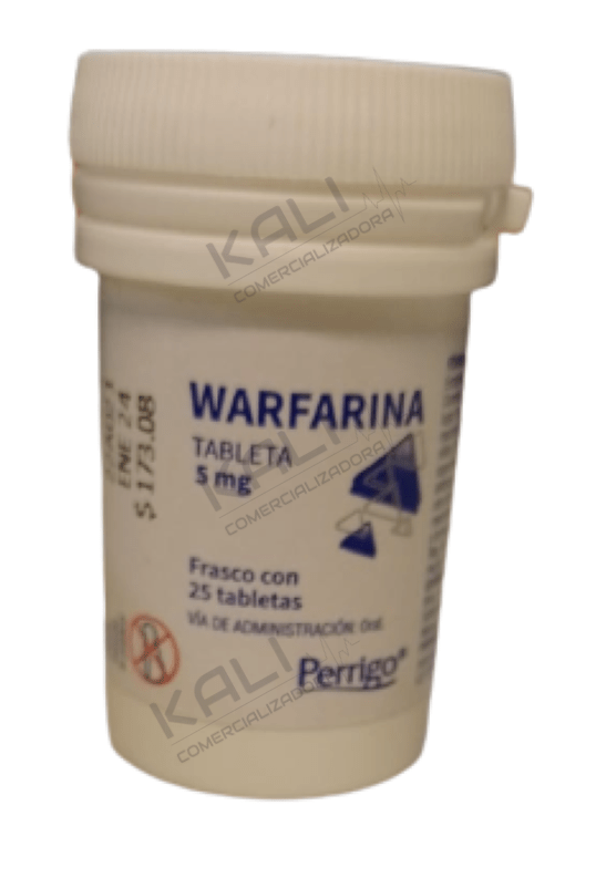WARFARINA 5MG C/25 TABS. PERRIGO