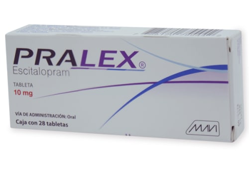 PRALEX 10MG C/28 TABS.(ESCITALOPRAM)