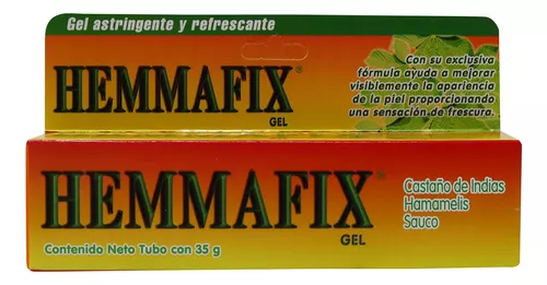 HEMMAFIX GEL TUBO c/35 G [CASTAÑA DE INDIAS].