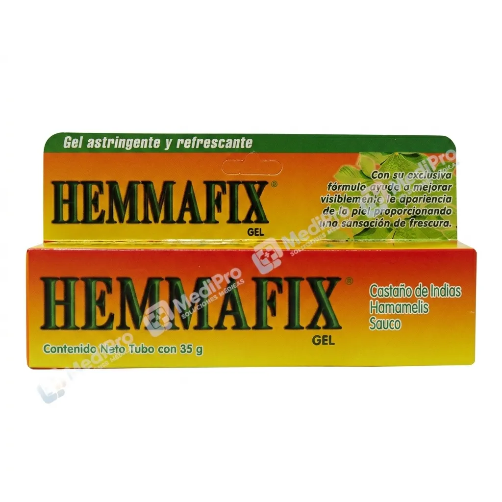 HEMMAFIX GEL TUBO c/35 G [CASTAÑA DE INDIAS].