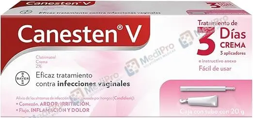 CANESTEN V  CREMA 2% 20GR.