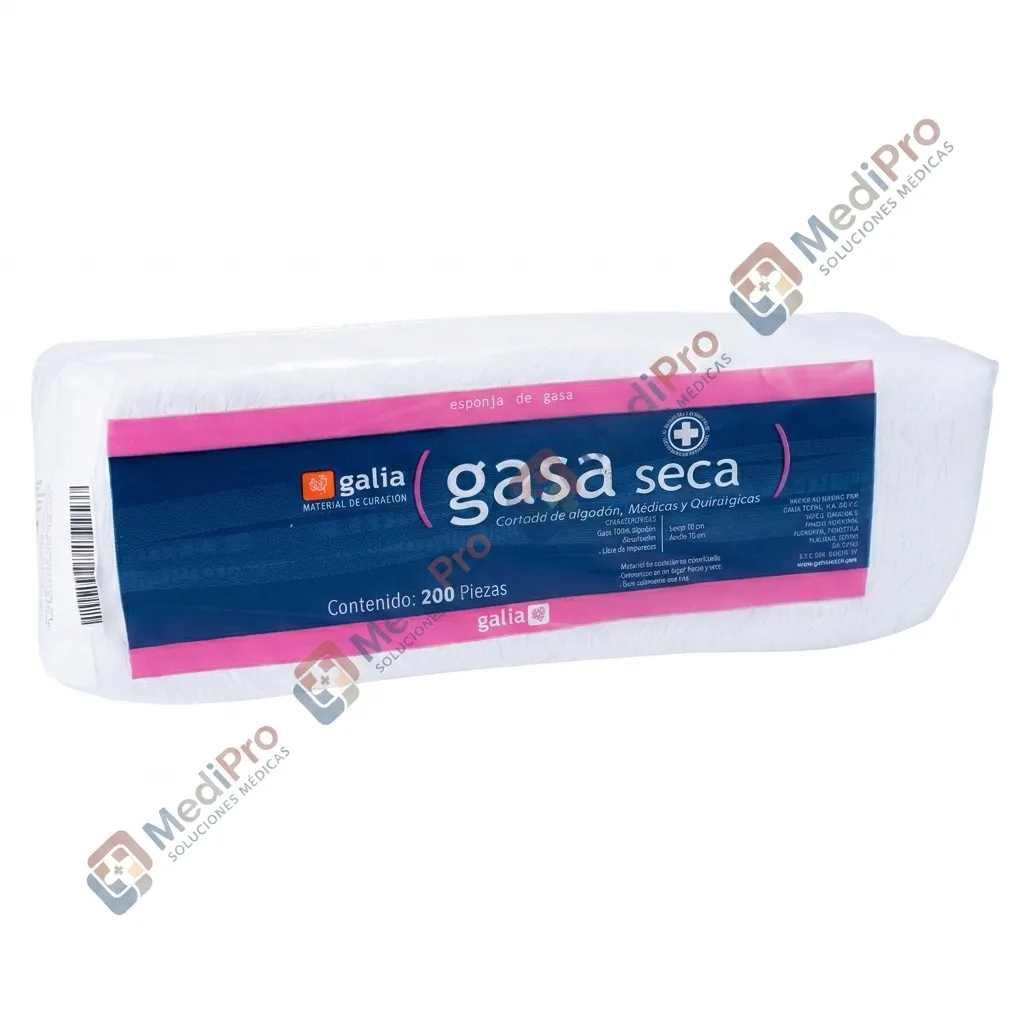 ESPONJA GASA NO ESTERIL 10 X 10 C/200 GALIA