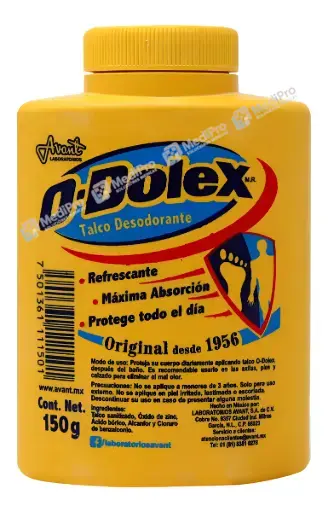 TALCO  O-DOLEX  150 GR