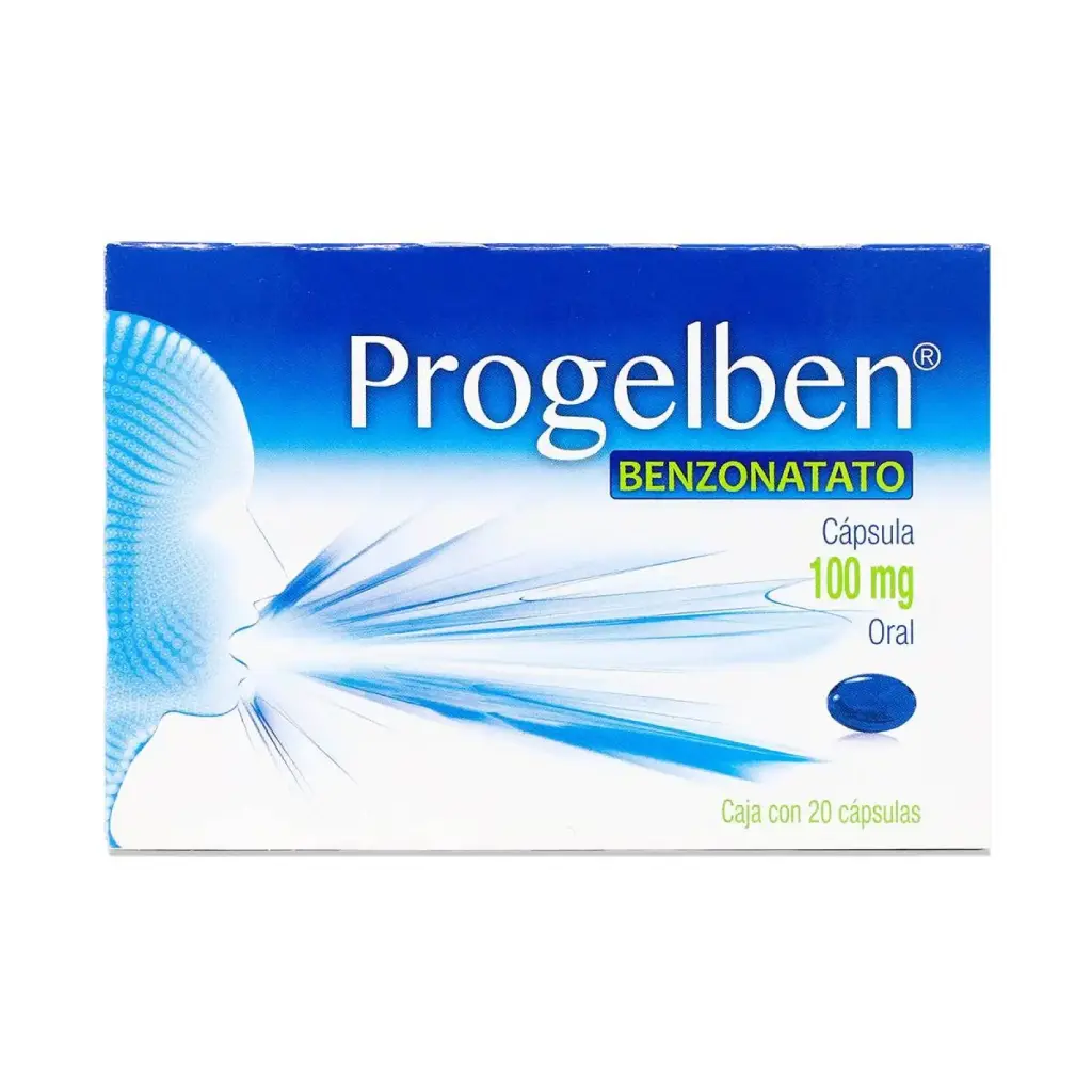 PROGELBEN (BENZONATATO) CAPS 100MG C/20 PROGELA