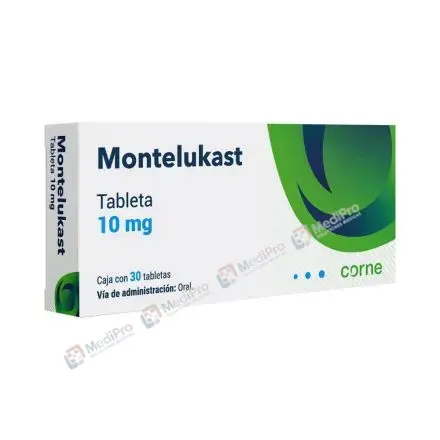 MONTELUKAST 10MG C/30 TABS  CORNE
