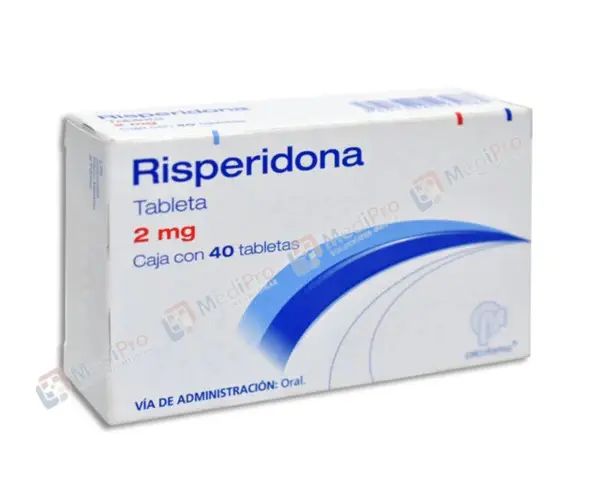RISPERIDONA TAB 2MG C/40 PSICOFARMA