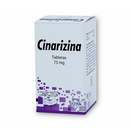 CINARIZINA TAB 75MG C/60 ULTRA