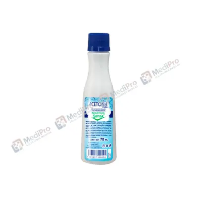 ACETONA QUITA ESMALTE 70ML SANAX