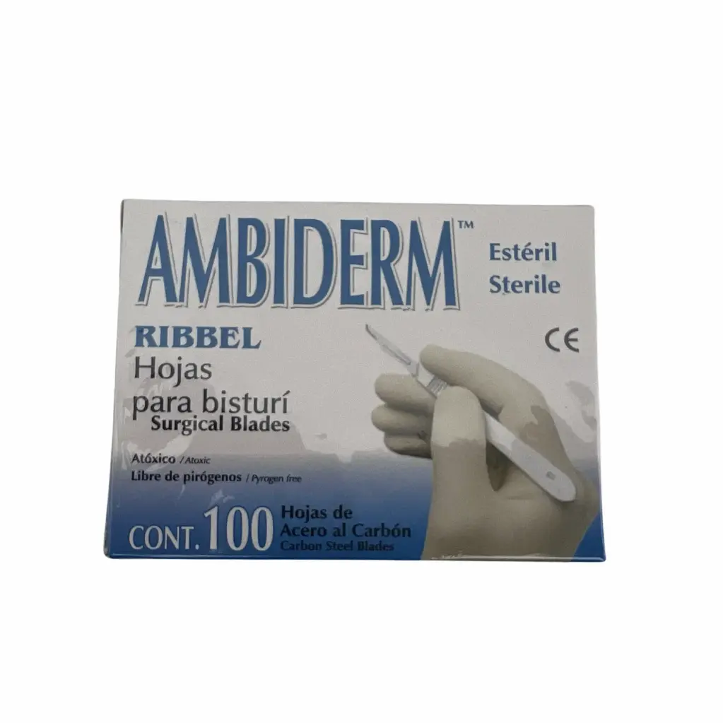 HOJA PARA BISTURÍ ACERO AL CARBÓN #20 AMBIDERM