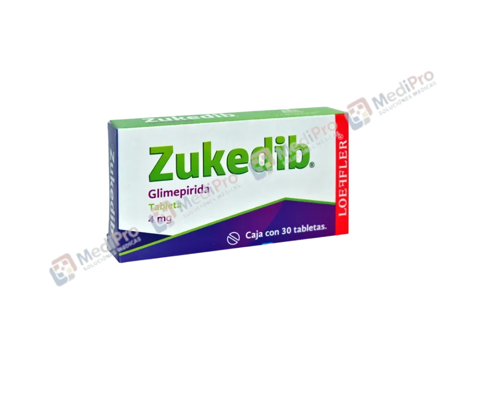 ZUKEDIB (GLIMEPIRIDA) TAB 4MG C/30 LOEFFLER