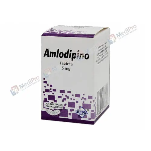 AMLODIPINO TAB 5MG C/30 ULTRA