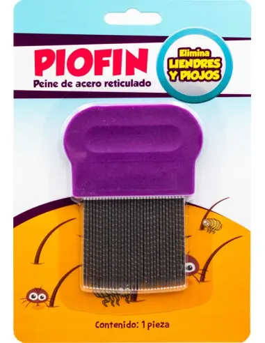 PIOFIN Peine Liendrera BLISTER c/1 Pza. 