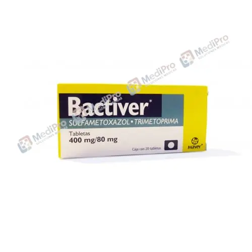 BACTIVER (SULFAME/TRIMETO)  TAB 80/400MG C/20