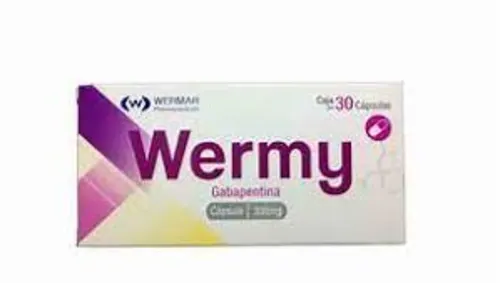 WERMY (GABAPENTINA) CAPS 300MG C/30 WERMAR