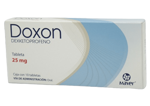 DOXON (DEXKETOPROFENO) TAB 25MG C/10 MAVER