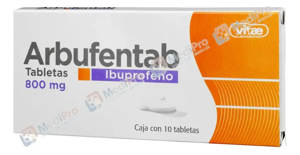 ARBUFENTAB TAB 800MG. C/10 [IBUPROFENO] VITAE