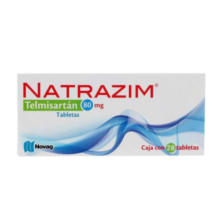 NATRAZIM (TELMISARTAN) TAB 80MG C/28 NOVAG