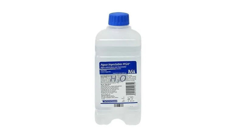 AGUA INYECTABLE 1000ML PISA