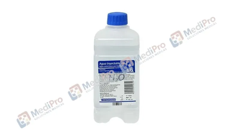 AGUA INYECTABLE 1000ML PISA