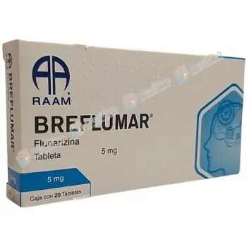 BREFLUMAR (FLUNARIZINA) TAB 5MG C/20 RAAM