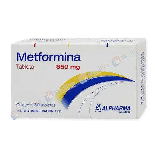 METFORMINA TAB 850MG C/30 ALPHARMA
