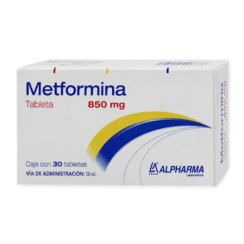 METFORMINA TAB 850MG C/30 ALPHARMA