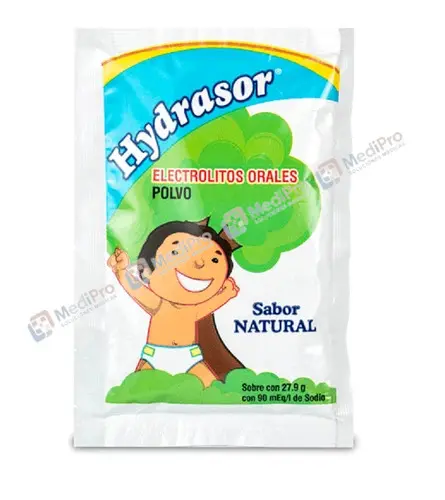 HYDRASOR ELECTROLITO SOBRE NATURAL 27.9G  C/1 PZA.