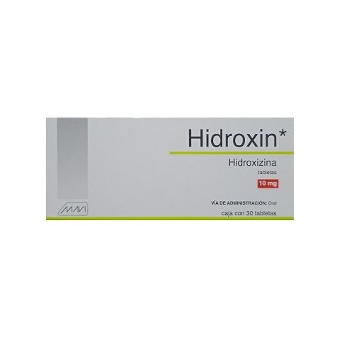 HIDROXIN 10MG C/30 TAB. (HIDROXIZINA)