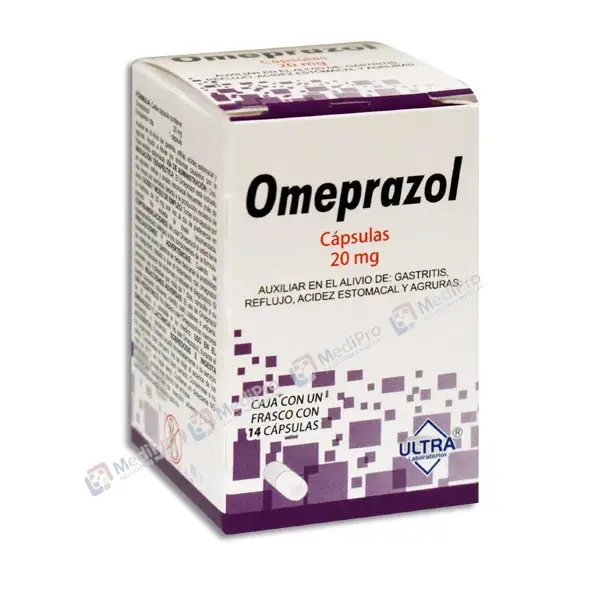 OMEPRAZOL ULTRA CAPS 20 MG C/14