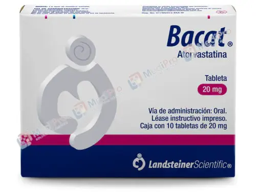 BACAT 20MG C/10 (ATORVASTATINA) LANDSTEINER