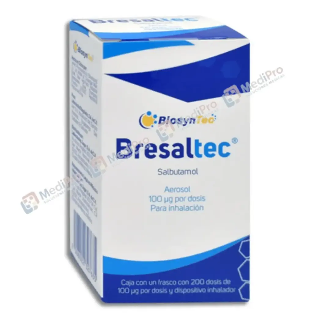 BRESALTEC (SALBUTAMOL) AEROSOL 100MCG C/200 DOSIS