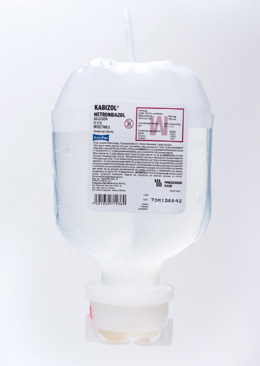 KABIZOL SOL. INY. O.5% 100ML (METRONIDAZOL)