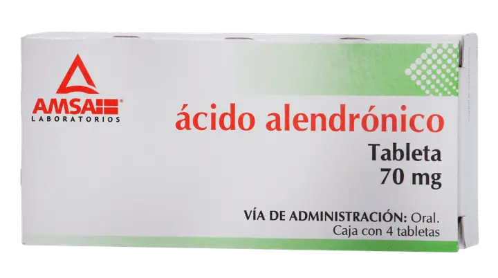 ACIDO ALENDRONICO TAB 70MG C/4 AMSA
