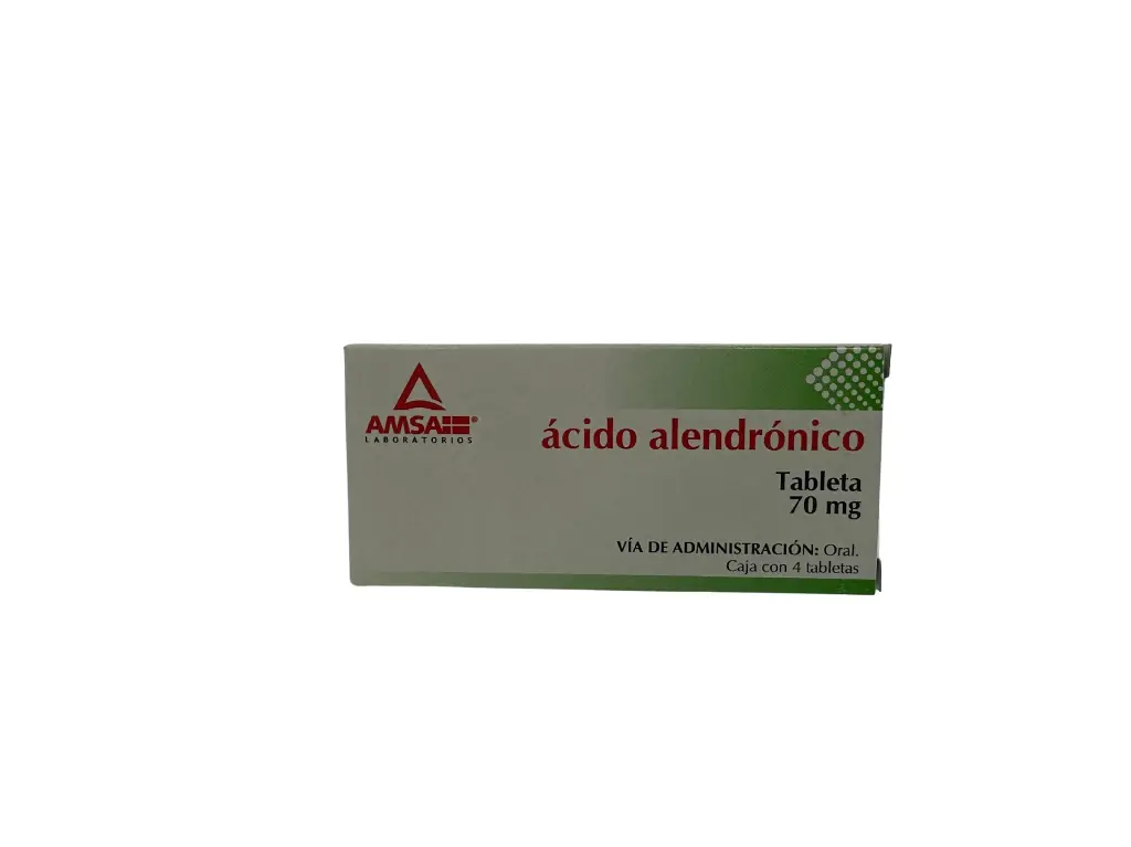 ACIDO ALENDRONICO TAB 70MG C/4 AMSA